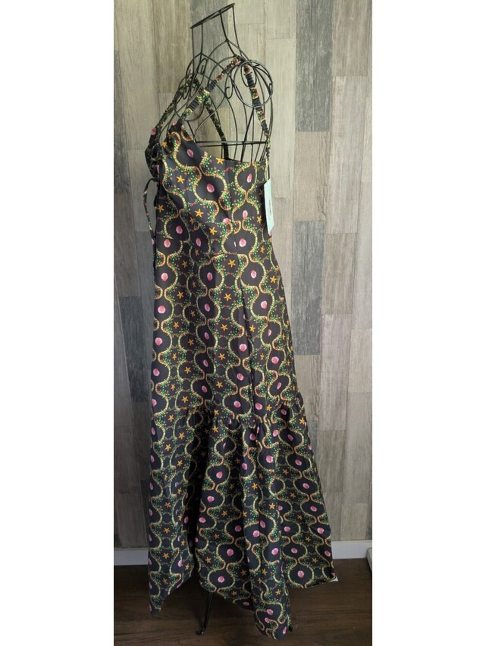 Hill House Home Cisco Trellis Midi Dress NWT